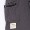 A[S]USL NYLON CARGO FLARE SKIRT-CHARCOAL