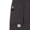 A[S]USL NYLON POCKETS FLARE SKIRT-CHARCOAL