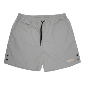 OLDISM NYLON VACATION SHORTS-LIGHT GREY