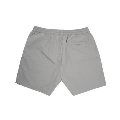 OLDISM NYLON VACATION SHORTS-LIGHT GREY