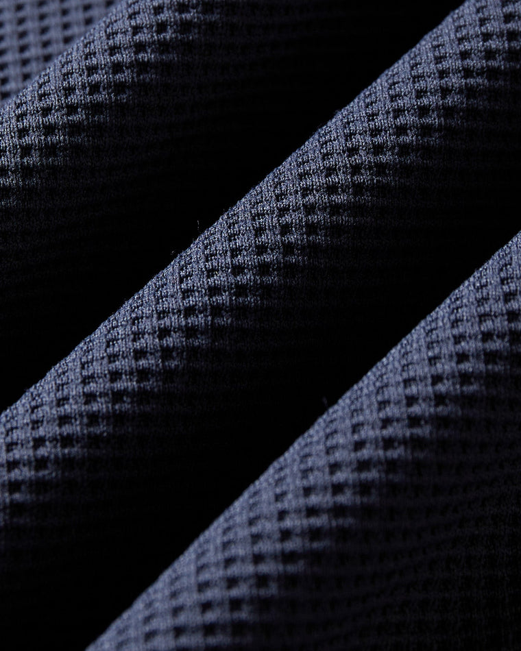 NINE POINT NINE NPN SYNONYMS WASHED WAFFLE PULLOVER-NAVY