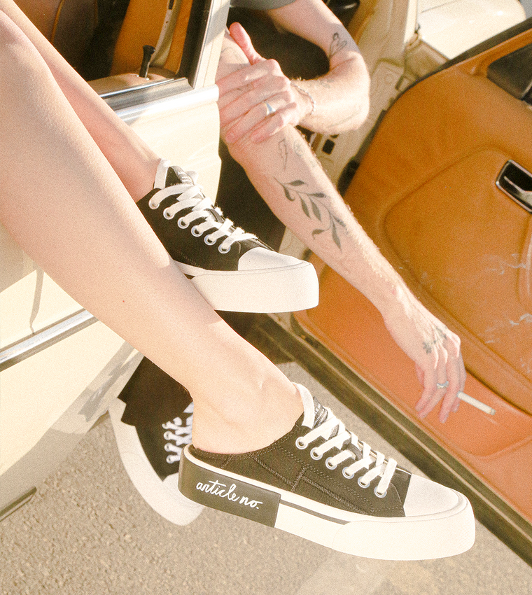 ARTICLE NO. O.G. CLASSIC SLIP-ON MULES-BLACK