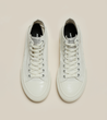 ARTICLE NO. O.G. CLASSIC PATCHWORK HIGH-TOP SNEAKERS-WHITE
