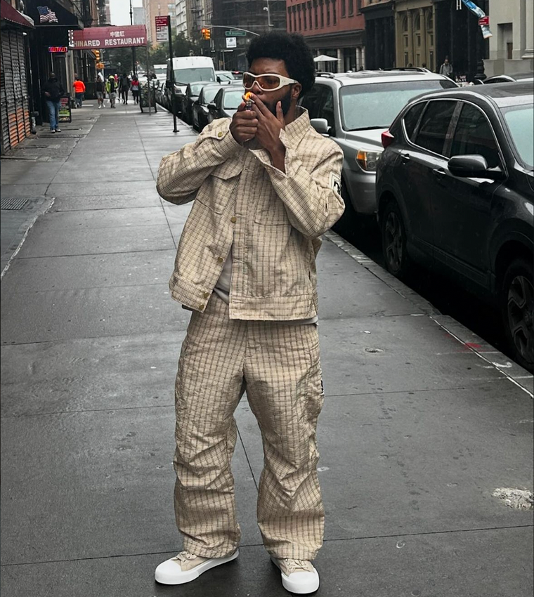 ARTICLE NO. O.G. CLASSIC PATCHWORK SNEAKERS-KHAKI