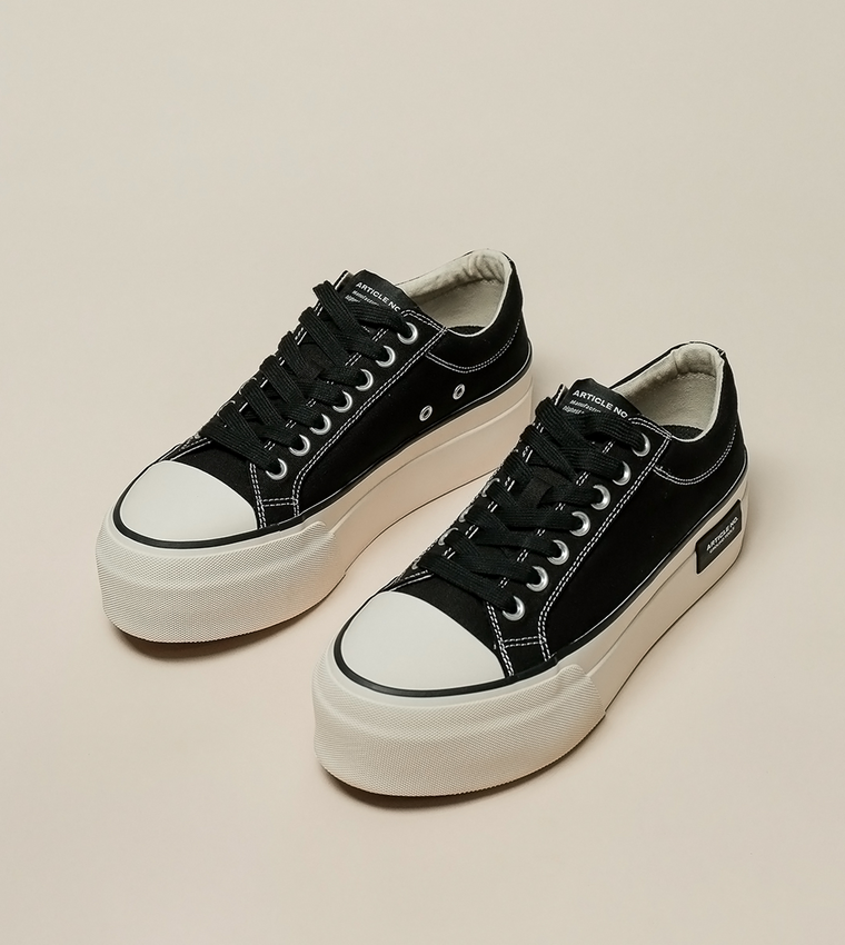 ARTICLE NO. O.G. CLASSIC PLATFORM SNEAKERS-BLACK