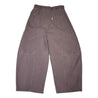 OPEN DIALOGUE CURVE TWILL PANTS-WASHED BROWN