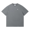 OPEN DIALOGUE ODE TEXTURE EMBROIDERY TEE-GREY