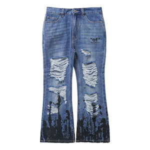 ORI FREDERIQO W OF JEANS-BLUE