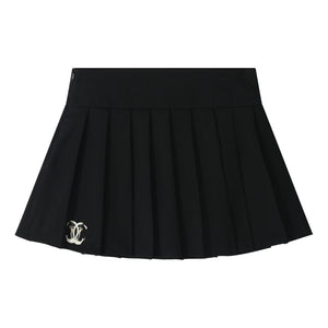 ORI FREDERIQO OF SUIT PLEATED SKIRT-BLACK