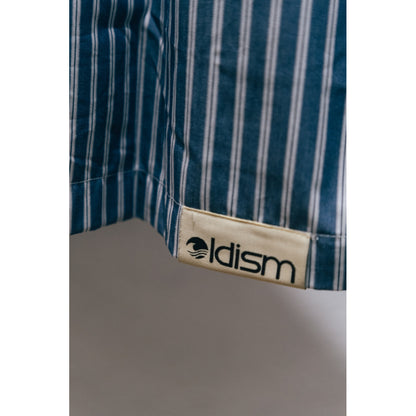OLDISM OLD/SM ® PATCH STRIPE SHIRT-DARK BLUE