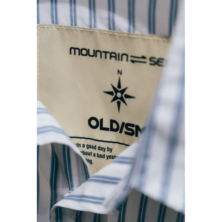 OLDISM OLD/SM ® PATCH STRIPE SHIRT-LIGHT BLUE