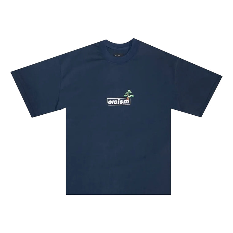 OLDISM OLD/SM® POTTED PLANT EMBROIDERY LOGO TEE-NAVY
