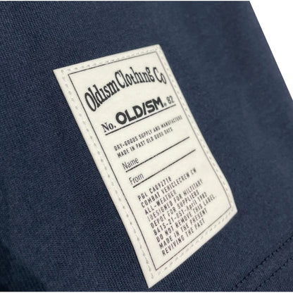 OLDISM OLD/SM® POTTED PLANT EMBROIDERY LOGO TEE-NAVY