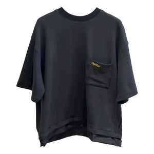OLDISM OLD/SM ® WAFFLE POCKET TEE-BLACK