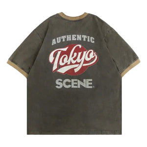 SCENE BY ICE FIRE OLD TOKYO LOGO_ST // -BLACK