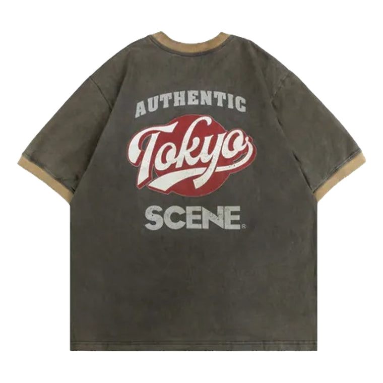 SCENE BY ICE FIRE OLD TOKYO LOGO_ST // -BLACK