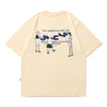 SCENE BY ICE FIRE OMQ CLASSIC TEE-YELLOW