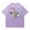 SCENE BY ICE FIRE OMQ SCBOX TEE-PURPLE
