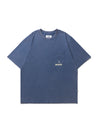 SCENE BY ICE FIRE OMQ SKETCH TEE-NAVY