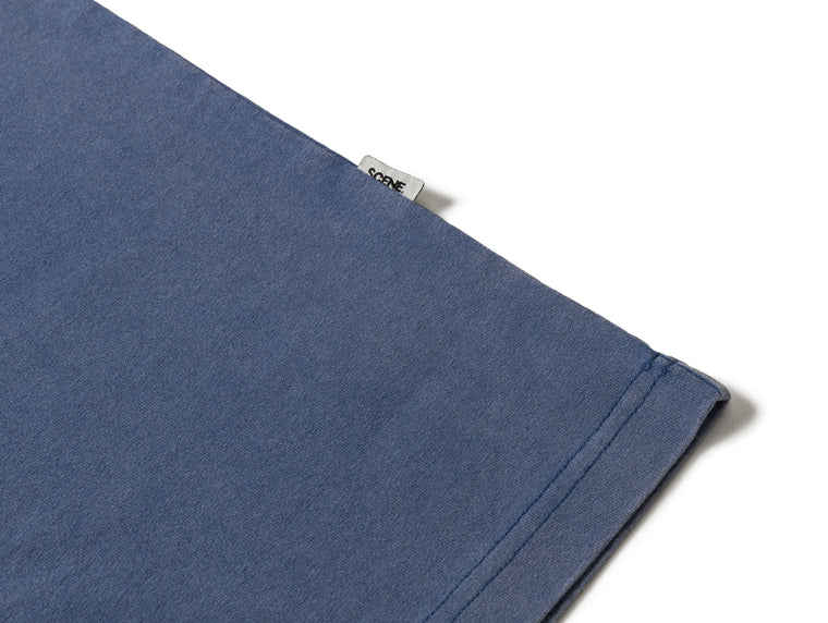 SCENE BY ICE FIRE OMQ SKETCH TEE-NAVY