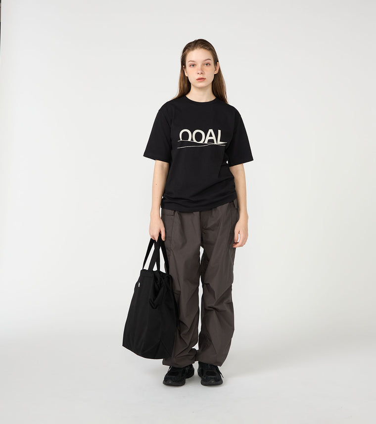 Nanamica OOAL GRAPHIC TEE-BLACK
