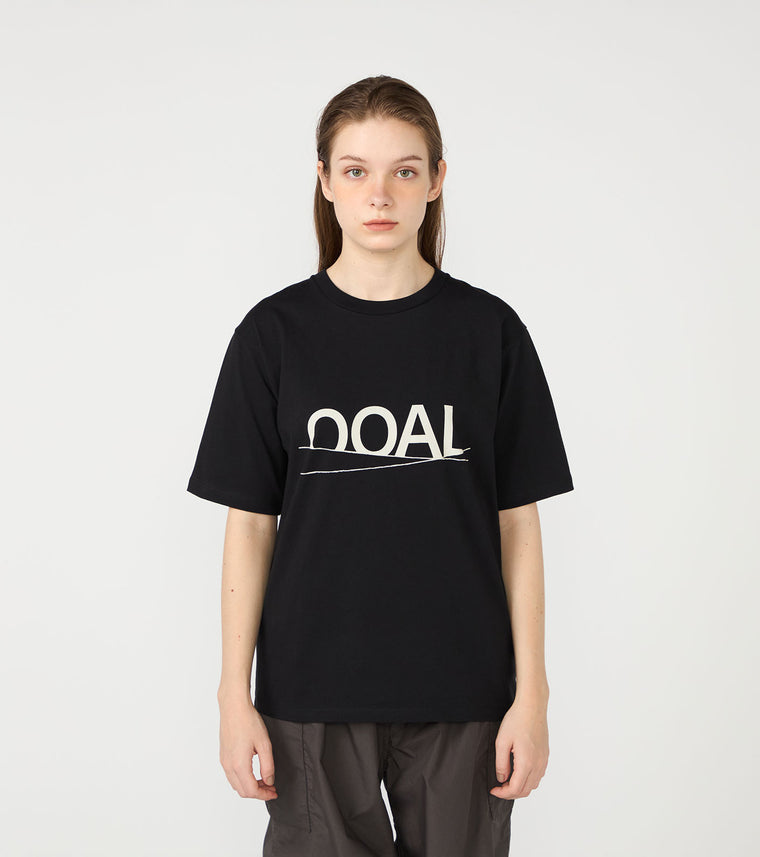 Nanamica OOAL GRAPHIC TEE-BLACK