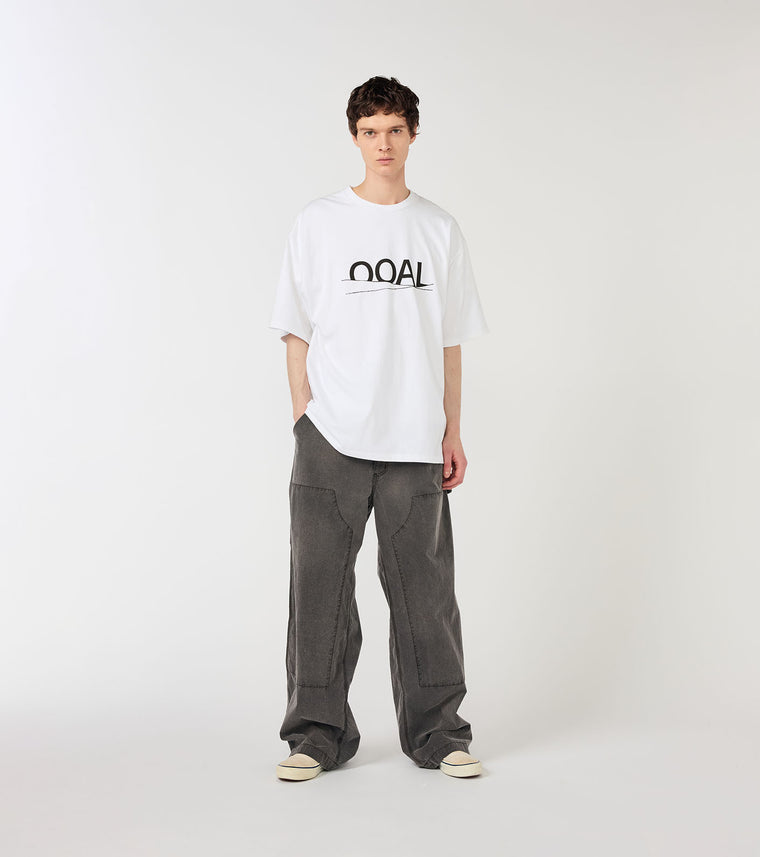 Nanamica OOAL GRAPHIC TEE-WHITE