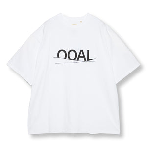 Nanamica OOAL GRAPHIC TEE-WHITE