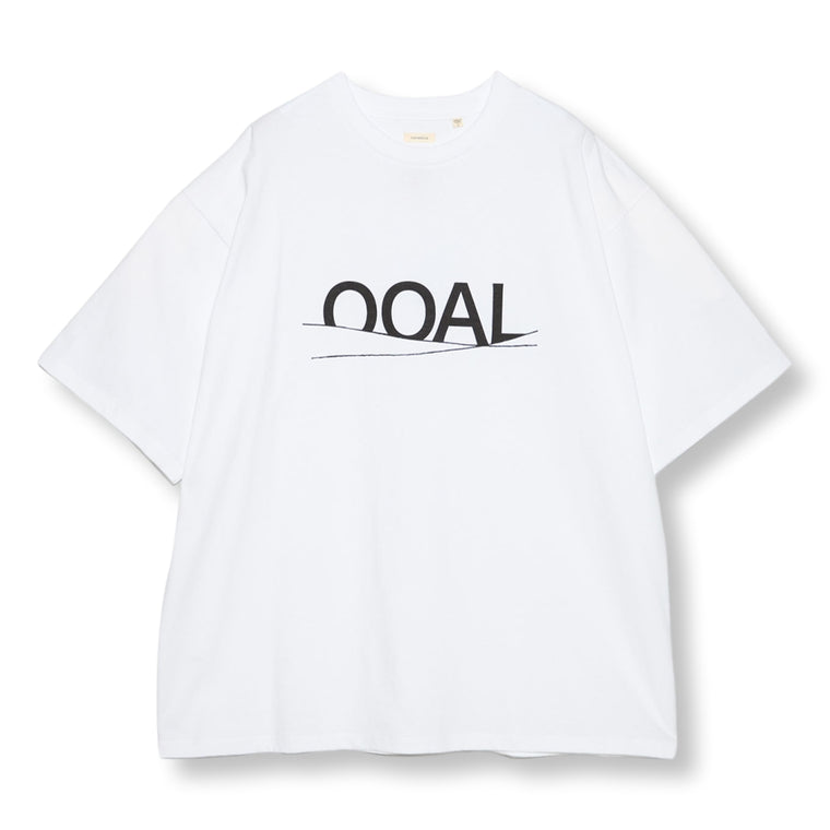 Nanamica OOAL GRAPHIC TEE-WHITE