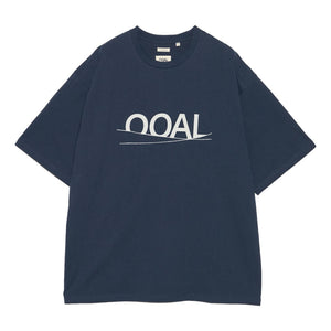 Nanamica OOAL GRAPHIC TEE-NAVY