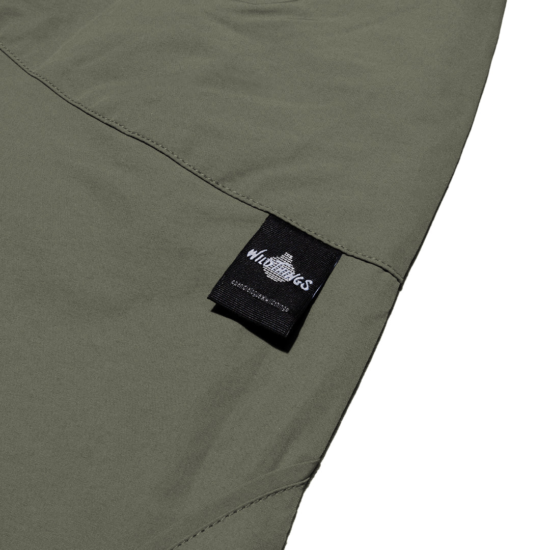 OPEN DIALOGUE OPEN DIALOGUE X WILDTHINGS KNEE PLEATED CARGO PANTS-GREY