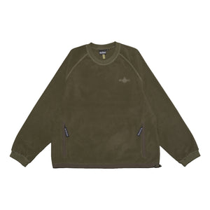 OPEN DIALOGUE OPEN DIALOGUE X WILDTHINGS POLARTEC SWEATSHIRT-GREEN