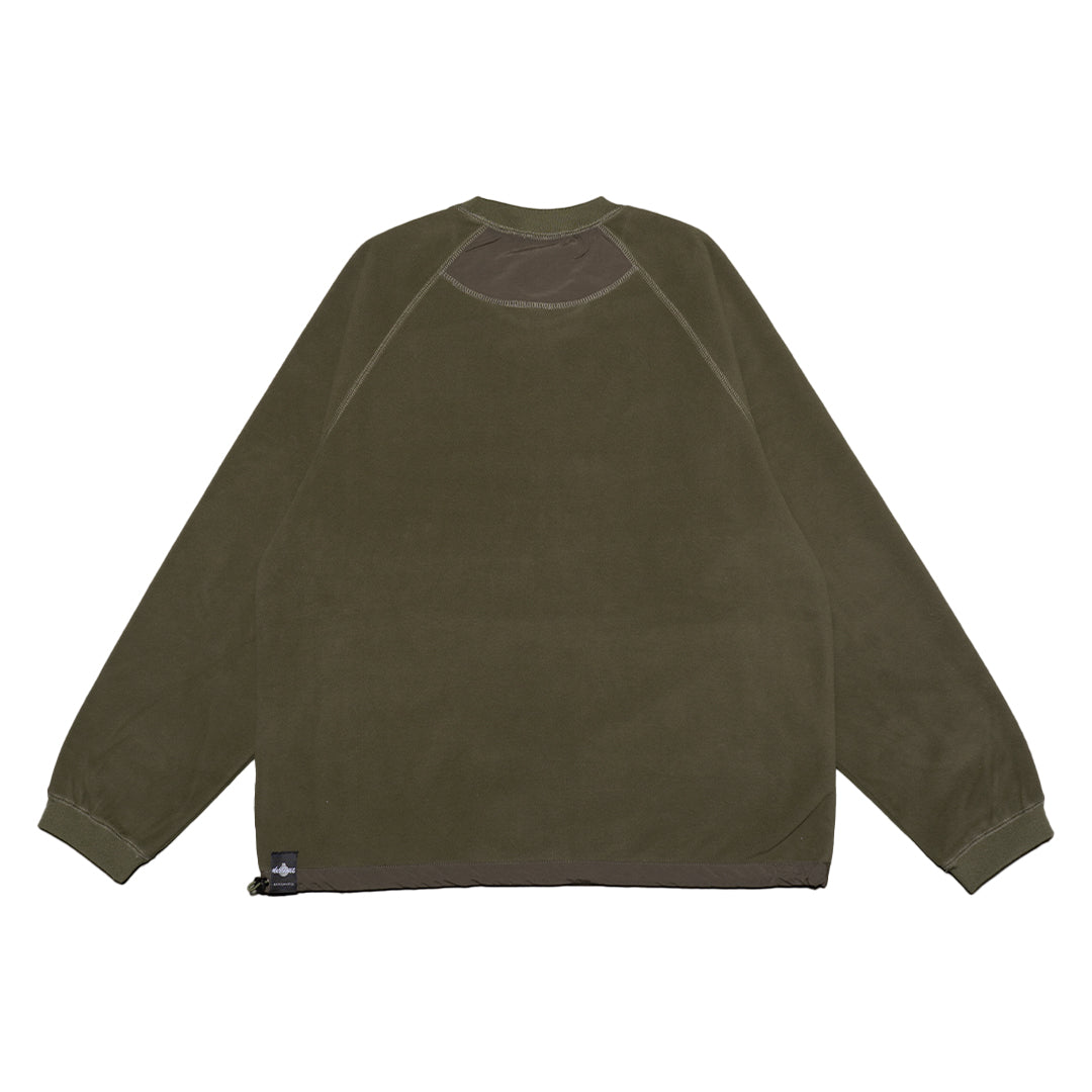 OPEN DIALOGUE OPEN DIALOGUE X WILDTHINGS POLARTEC SWEATSHIRT-GREEN