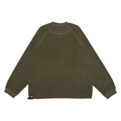 OPEN DIALOGUE OPEN DIALOGUE X WILDTHINGS POLARTEC SWEATSHIRT-GREEN