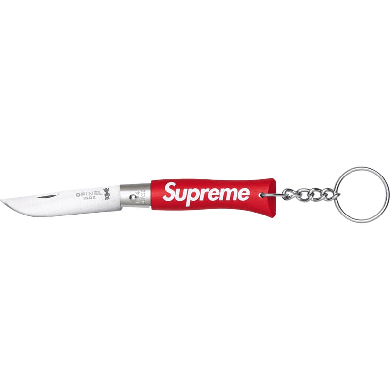 SUPREME OPINEL KNIFE KEYCHAIN-RED Popcorn Store