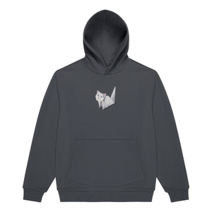 RIPNDIP ORIGAMI HOODIE-CHARCOAL