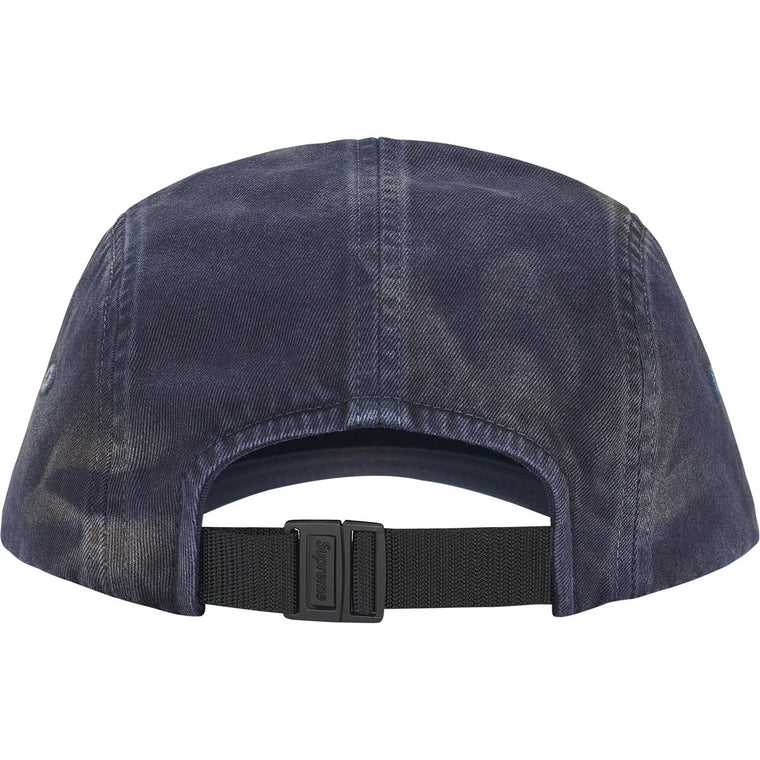 SUPREME OVERDYED CAMP CAP-NAVY