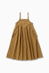 AND WANDER OVERSIZED CARGO DRESS (W)-LIGHT BROWN