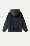 ESPRIT OVERSIZED V-NECK HOODIE-NAVY