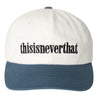 THIS IS NEVER THAT ONYX CAP-WHITE/BLUE