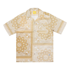 #FR2 PAISLEY SHIRT-BEIGE