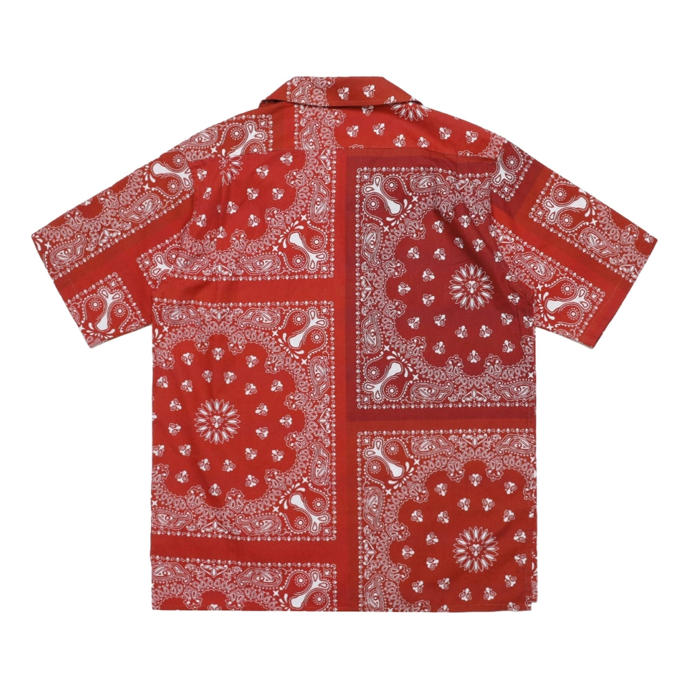 #FR2 PAISLEY SHIRT-RED