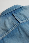 FUNDAMENTAL PATCH DENIM SHIRT 5YR WASH-INDIGO