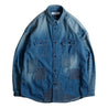 FUNDAMENTAL PATCH DENIM SHIRT 5YR WASH-INDIGO
