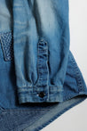 FUNDAMENTAL PATCH DENIM SHIRT 5YR WASH-INDIGO