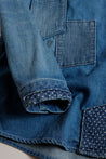 FUNDAMENTAL PATCH DENIM SHIRT 5YR WASH-INDIGO