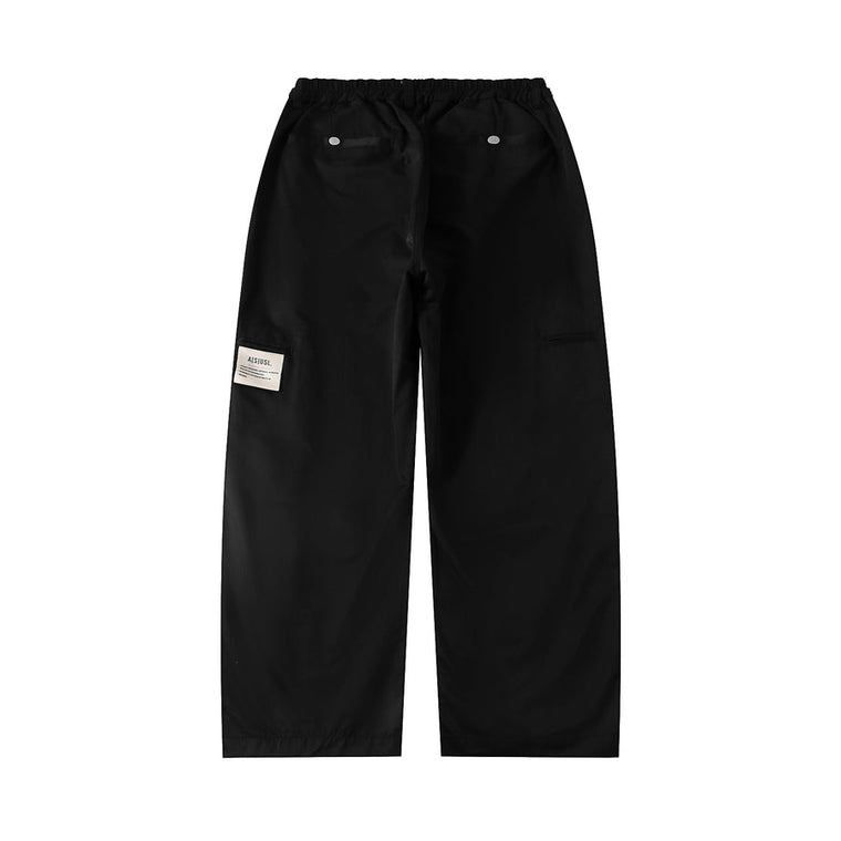 A[S]USL PATCH POCKET CHINO PANTS-BLACK