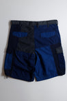 FUNDAMENTAL PATCHWORK CARGO SHORT PANTS RINSE-INDIGO