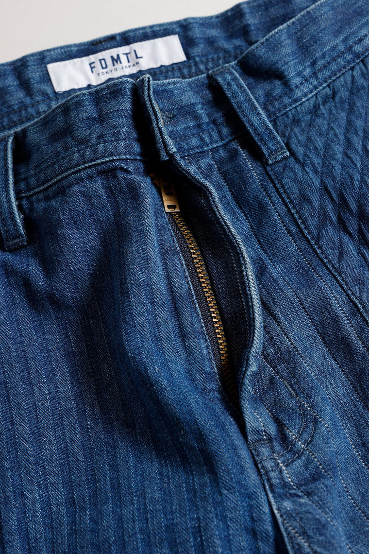 FUNDAMENTAL PATCHWORK PANTS 3YR WASH-INDIGO