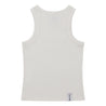 NEUTRAL SOCIETY PATCHWORK RIBBED TANK-WHITE